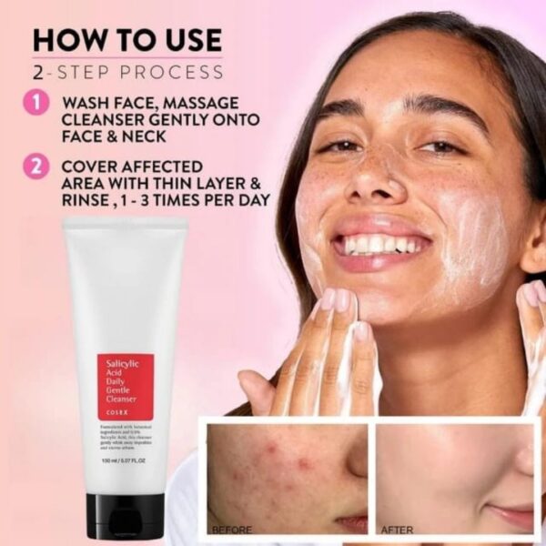 Salicylic Acid Daily Gentle Cleanser (Cosrx) - Image 3