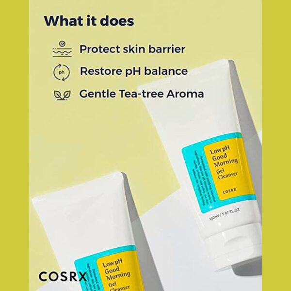 PH Good Morning Gel Cleanser (Cosrx) - Image 3