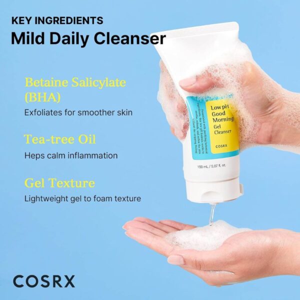 PH Good Morning Gel Cleanser (Cosrx) - Image 4