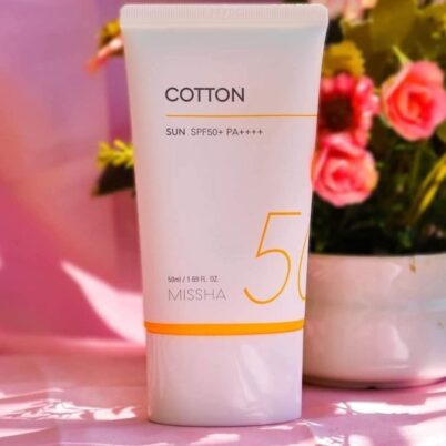 Missha Aqua Sun Gel and Missha Cotton Sunscreen-50ml
