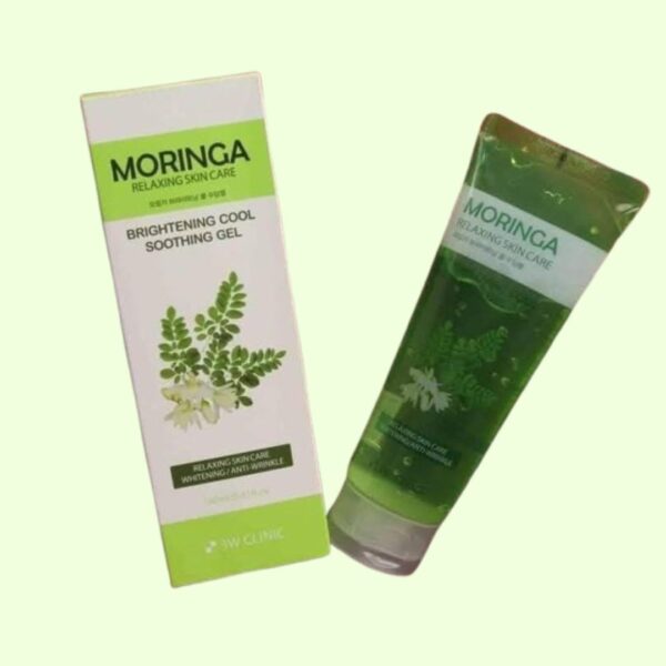 3W Clinic Moringa Brightening Cool Soothing Gel-160ML - Image 3