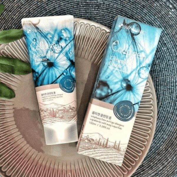 3W Clinic Collagen Cleansing Foam Facewash