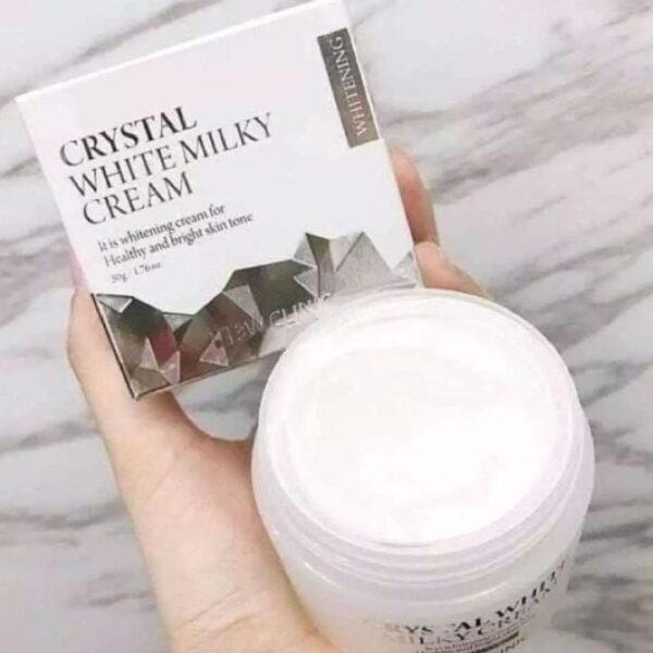 3w Clinic Crystal White Milky Cream - Image 2