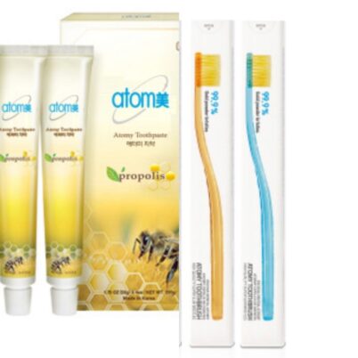 Atomy Toothpaste & Toothbrush (4 Pcs)