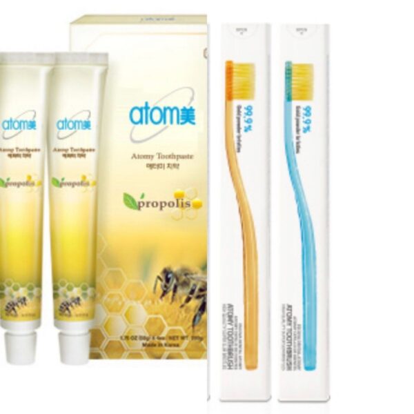 Atomy Toothpaste & Toothbrush (4 Pcs)