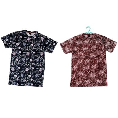 Print Round Neck T-shirt
