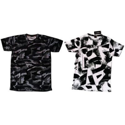 Print Round Neck T-shirt