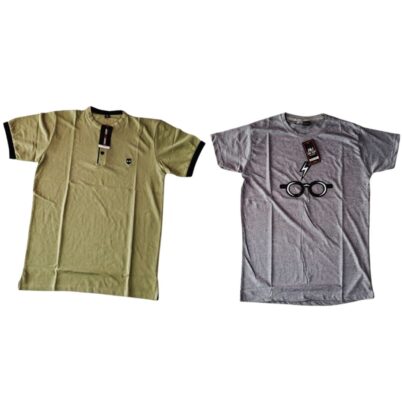 Colouring Round Neck T-shirt