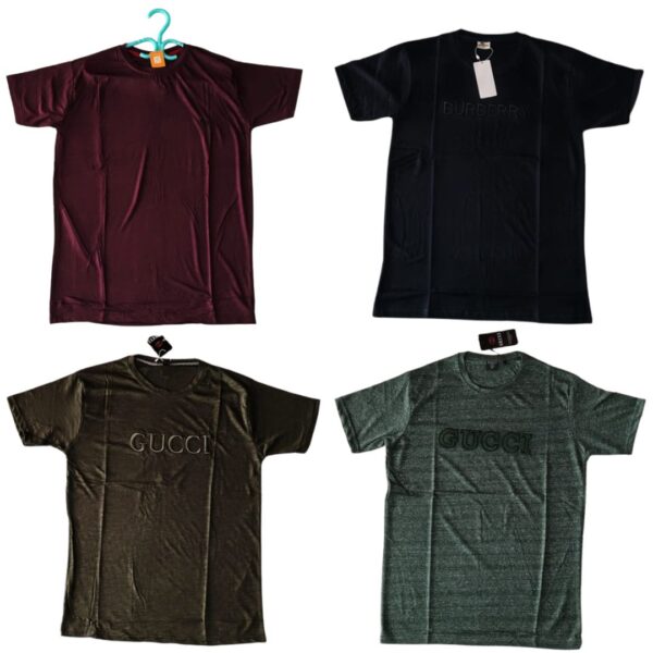 Print & Colouring Round Neck T-shirt
