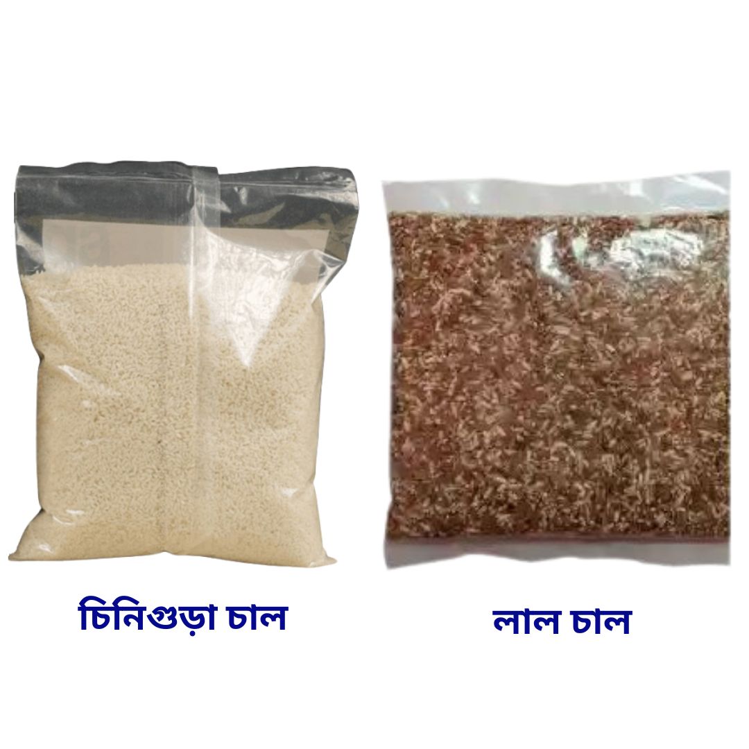 চিনিগুড়া চাল, লাল চাল