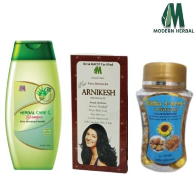 Hair Oil, Shampoo & E-Capsul