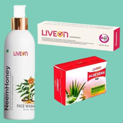 Toothpaste, Facewash & Soap (Liveon)